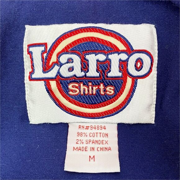 Larro Shirts State of Texas Flag Button-Down Shirts   - Size Medium - Picture 4 of 5